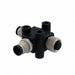 TA-A06M-A06M-A06F-01 by Amphenol LTW - CONNECTOR T-ADPT 6P-6/6P M-F/M INLINE