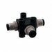 TA-A06M-A06M-A06M-01 by Amphenol LTW - CONNECTOR T-ADPT 6P-6/6P M-M/M INLINE