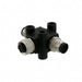 TA-A08F-A08M-A08M-01 by Amphenol LTW - CONNECTOR T-ADPT 8P-8/8P F-M/M INLINE