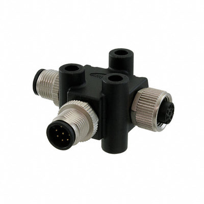 TA-A08M-A08F-A08M-01 by Amphenol LTW - CONNECTOR T-ADPT 8P-8/8P M-F/M INLINE