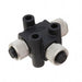 TA-A10F-A10F-A10F-01 by Amphenol LTW - CONNECTOR T-ADAPTER 10P-10/10P F-F/F