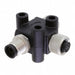 TA-A10F-A10M-A10F-01 by Amphenol LTW - CONNECTOR T-ADAPTER 10P-10/10P F-F/M