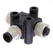 TA-A10M-A10F-A10F-01 by Amphenol LTW - CONNECTOR T-ADAPTER 10P-10/10P M-F/F