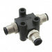 TA-A10M-A10M-A10M-01 by Amphenol LTW - CONNECTOR T-ADAPTER 10P-10/10P M-M/M