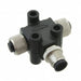 TA-A12M-A12F-A12F-01 by Amphenol LTW - CONNECTOR T-ADAPTER 12P-12/12P M-F/F