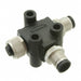 TA-A12M-A12M-A12F-01 by Amphenol LTW - CONNECTOR T-ADAPTER 12P-12/12P M-F/M