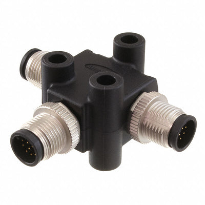 TA-A12M-A12M-A12M-01 by Amphenol LTW - CONNECTOR T-ADAPTER 12P-12/12P M-M/M