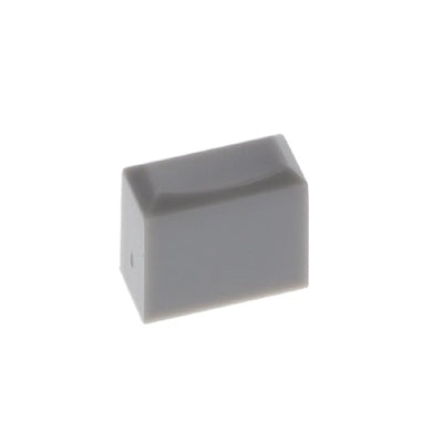 TA12GRY by E-Switch - RECTANGLE PB SWITCH CAP GRAY