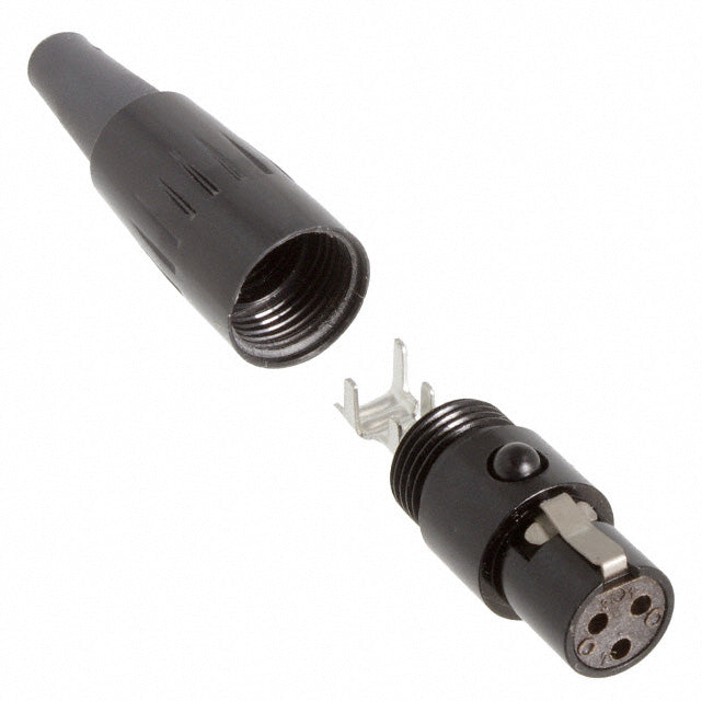 TA3FBX by Switchcraft Inc. - CONNECTOR PLUG FMALE MINI XLR 3P SLDR