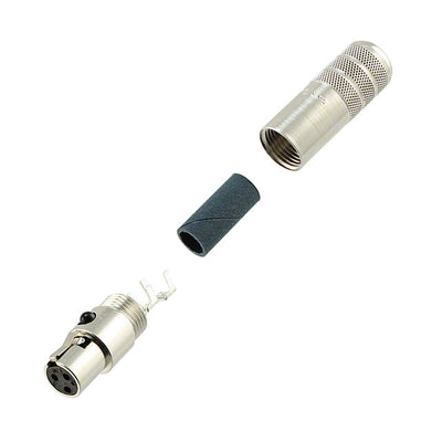 TA3FSH by Switchcraft Inc. - CONNECTOR PLUG FMALE MINI XLR 3P SLDR