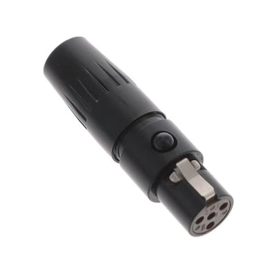 TA4FLBX by Switchcraft Inc. - CONNECTOR PLUG FMALE MINI XLR 4P SLDR