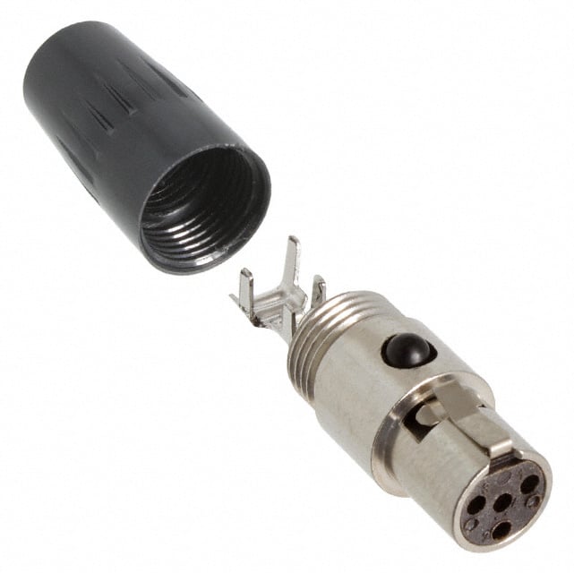 TA4FLX by Switchcraft Inc. - CONNECTOR PLUG FMALE MINI XLR 4P SLDR