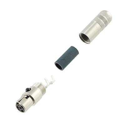 TA4FSH by Switchcraft Inc. - CONNECTOR PLUG FMALE MINI XLR 4P SLDR