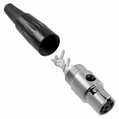 TA4FX by Switchcraft Inc. - CONNECTOR PLUG FMALE MINI XLR 4P SLDR