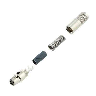 TA6FSHF by Switchcraft Inc. - CONNECTOR PLUG FMALE MINI XLR 6P SLDR