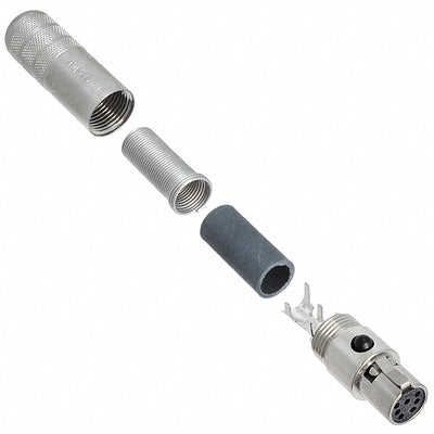 TA7FSHF by Switchcraft Inc. - CONNECTOR PLUG FMALE MINI XLR 7P SLDR