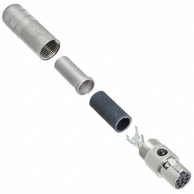 TA8FSHF by Switchcraft Inc. - CONNECTOR PLUG FMALE MINI XLR 8P SLDR
