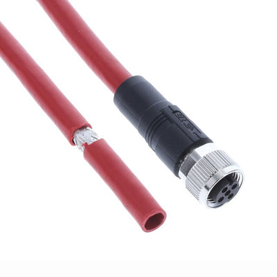 TAA543B1411-020 by TE Connectivity AMP Connectors - CABLE 4POS FMALE TO WIRE 6.56