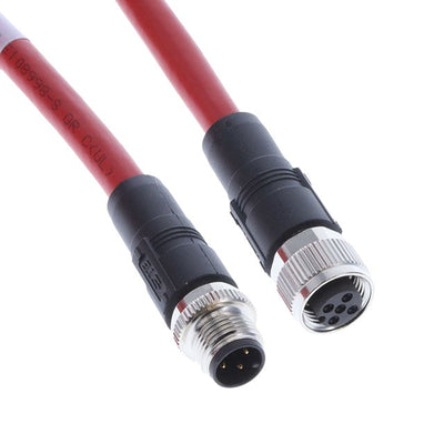 TAA545B1411-060 by TE Connectivity AMP Connectors - CABLE 4POS MALE TO FMALE 19.69