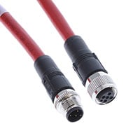 TAA545B1411-001 by TE Connectivity AMP Connectors - CABLE 4POS MALE TO FMALE 1.64