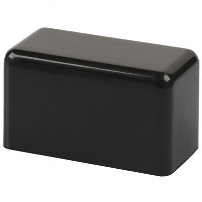 TAABLACK by E-Switch - CAP PUSHBUTTON RECTANGULAR BLACK