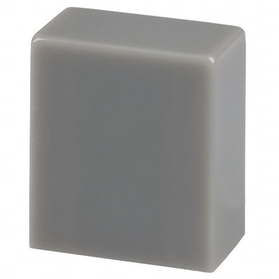 TACGRY by E-Switch - CAP PUSHBUTTON RECTANGULAR GRAY