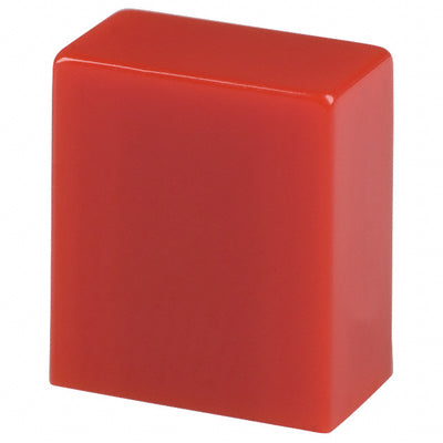 TACRED by E-Switch - CAP PUSHBUTTON RECTANGULAR RED