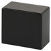 TADBLK by E-Switch - CAP PUSHBUTTON RECTANGULAR BLACK