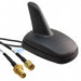 TANGO6A/3M/SMAM/SMAF/RP/S/20 by Siretta Ltd - RF ANT 850/900MHZ DOME SMA MALE