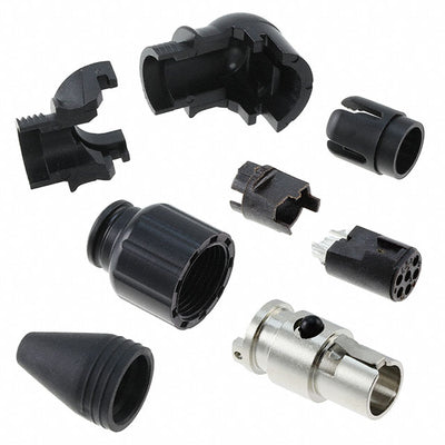 TARA6FX by Switchcraft Inc. - CONNECTOR PLUG FMALE MINI XLR 6P SLDR
