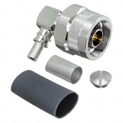 TC-195-NMH-RA-D by Amphenol Times Microwave Systems - CONNECTOR N PLUG R/A CRIMP 50 OHM