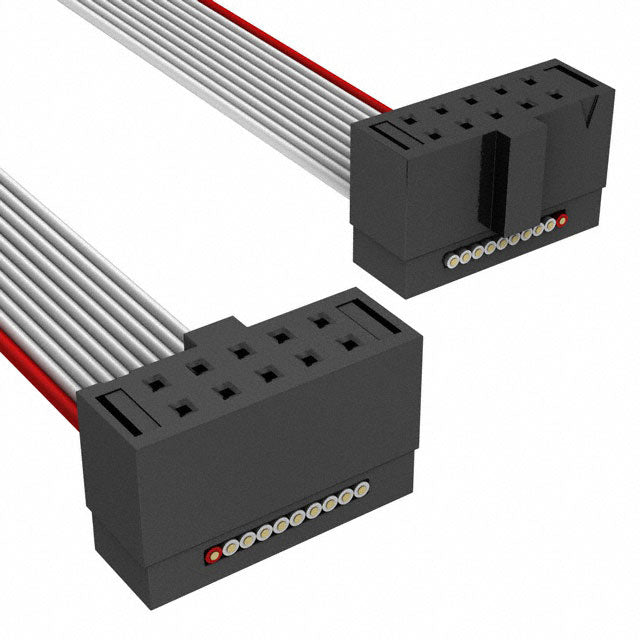 TCSD-05-D-12.00-01-N by Samtec Inc. - CABLE ASSEM 2MM 10POS F-F 12