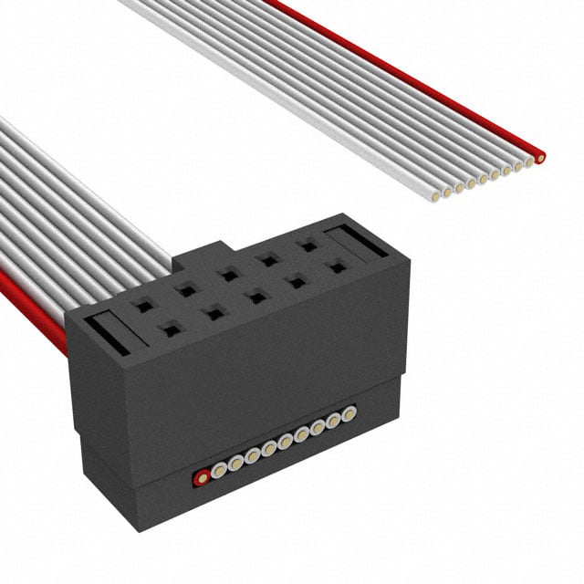 TCSD-05-S-06.00-01-N by Samtec Inc. - CABLE ASSEM 2MM 10POS SGL END 6