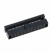 TCSD-10-01-N by Samtec Inc. - CONNECTOR RECPT 20POS IDC 28AWG GOLD