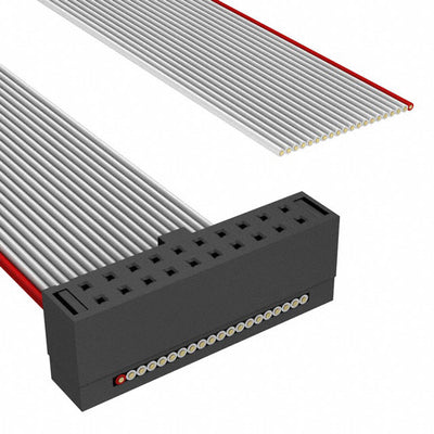 TCSD-10-S-02.00-01-N by Samtec Inc. - CABLE ASSEM 2MM 20POS SGL END 2