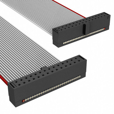 TCSD-14-D-03.70-01-N by Samtec Inc. - CABLE ASSEM 2MM 28POS F-F 3.7