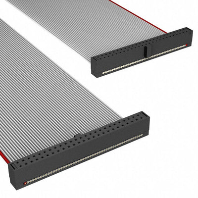 TCSD-25-D-12.00-01-N by Samtec Inc. - CABLE ASSEM 2MM 50POS F-F 12