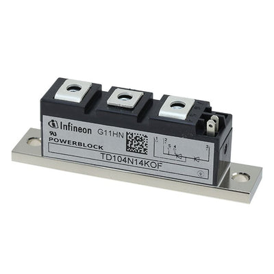 TD104N14KOFHPSA1 by Infineon Technologies - THYRISTOR MODULE 1400V 104A