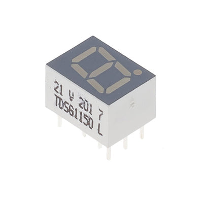 TDSG1150 by Vishay Semiconductor Opto Division - DISPLAY 7-SEG 0.28"" SGL GREEN