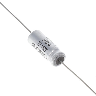 TE1307 by Vishay Sprague - ALUMIN CAP 50UF 50V AXIAL