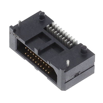 TEM-110-02-DH1-S-D-A by Samtec Inc. - CONNECTOR HEADER SMD 20POS 0.8MM