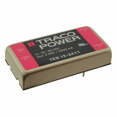 TEN 15-2411 by Traco Power - DC DC CONVERTER 5V 15W