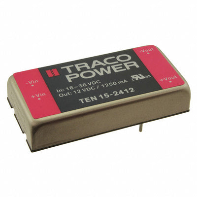 TEN 15-2423 by Traco Power - DC DC CONVERTER +/-15V 15W