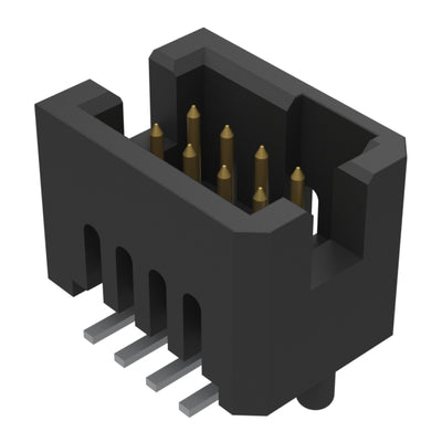 TFC-104-02-L-D-A by Samtec Inc. - .050 X .050 TERMINAL STRIP
