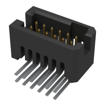 TFC-106-01-L-D-RA by Samtec Inc. - .050 X .050 TERMINAL STRIP