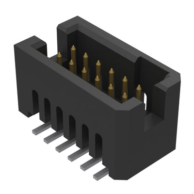 TFC-106-02-L-D by Samtec Inc. - .050 X .050 TERMINAL STRIP