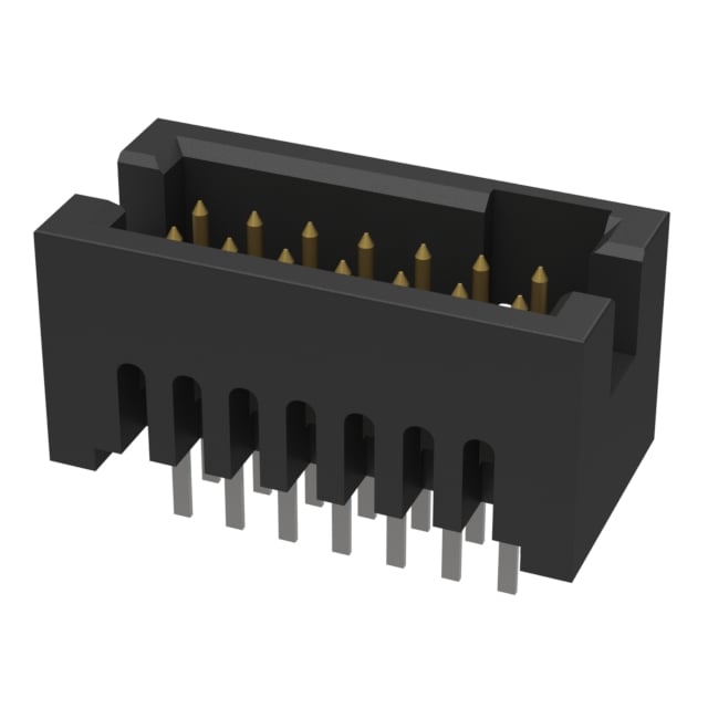 TFC-107-01-F-D-K by Samtec Inc. - .050 X .050 TERMINAL STRIP