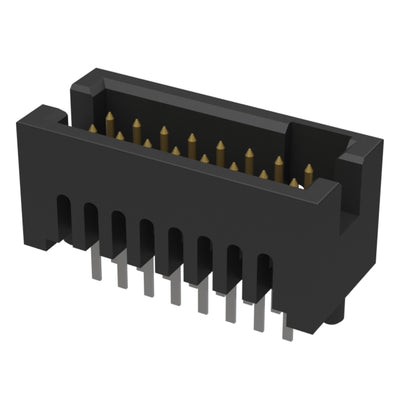 TFC-108-01-F-D-A by Samtec Inc. - .050 X .050 TERMINAL STRIP