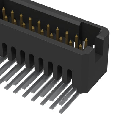 TFC-140-01-L-D-RA by Samtec Inc. - .050 X .050 TERMINAL STRIP