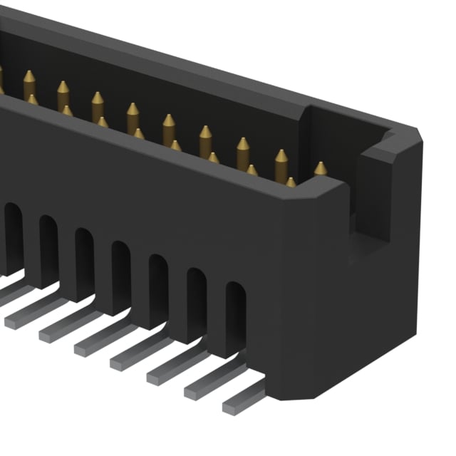 TFC-110-02-F-D-K by Samtec Inc. - .050 X .050 TERMINAL STRIP